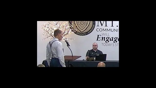 Mt. Vernon Indiana School Board Meeting 08-06-2021 - All Public Comments incl. Dr. Dan Stock MD