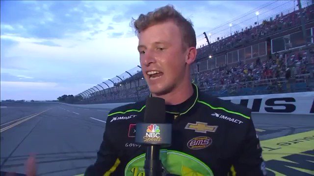 Clay Travis - This NASCAR interview is amazing.  Is she really not aware what they’re chanting?